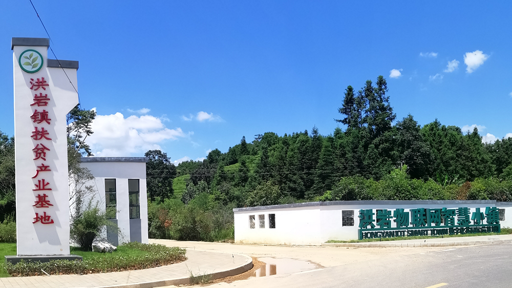 数字乡村示范样板工程：洪岩物联网智慧小镇 