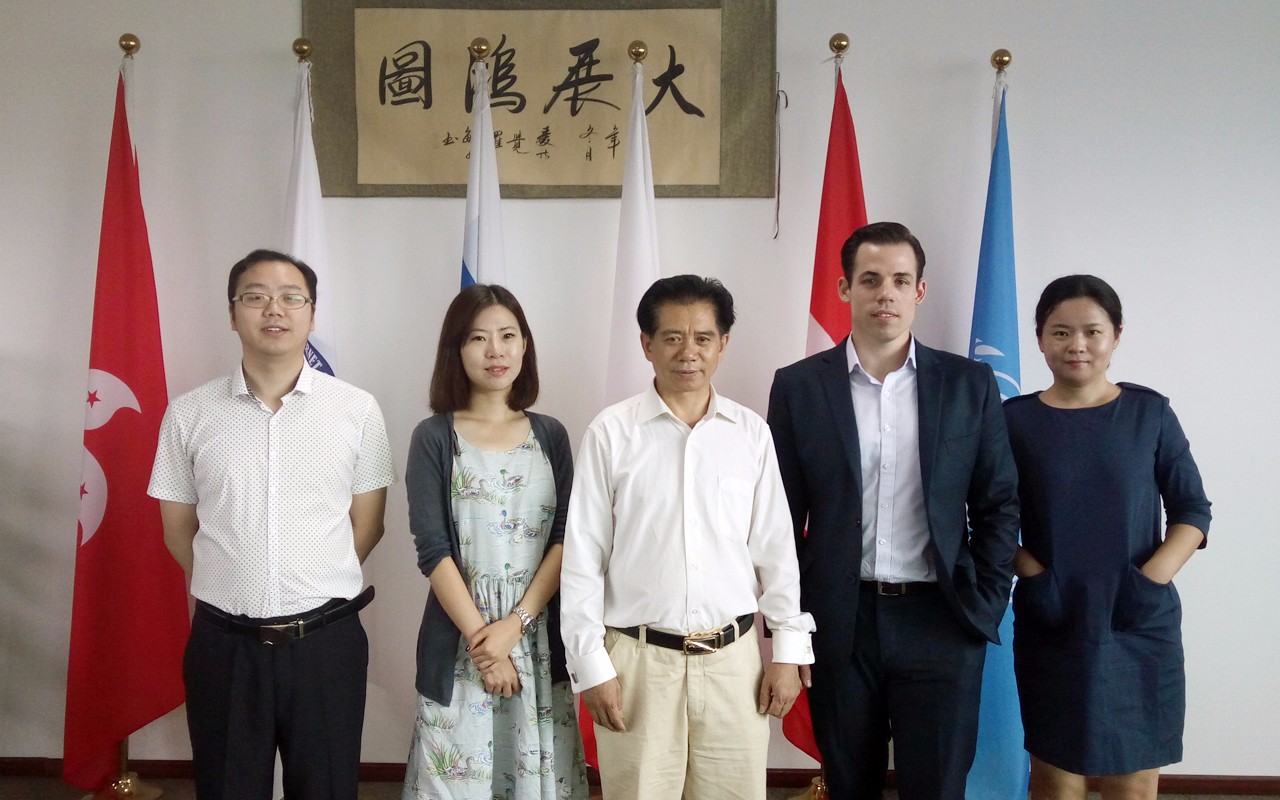 Diplomats of Canadian Embassy and Entrepreneur of Switzerland visited WIOTC Headquarters